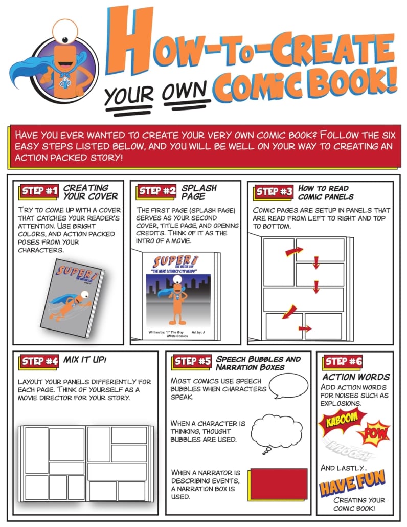 Create a Comic – iWRITE